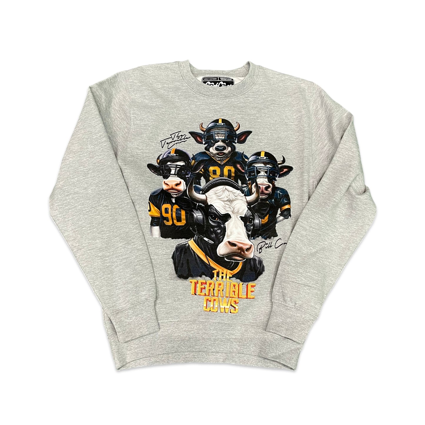 The Terrible Cows DTG Print Sweatshirt