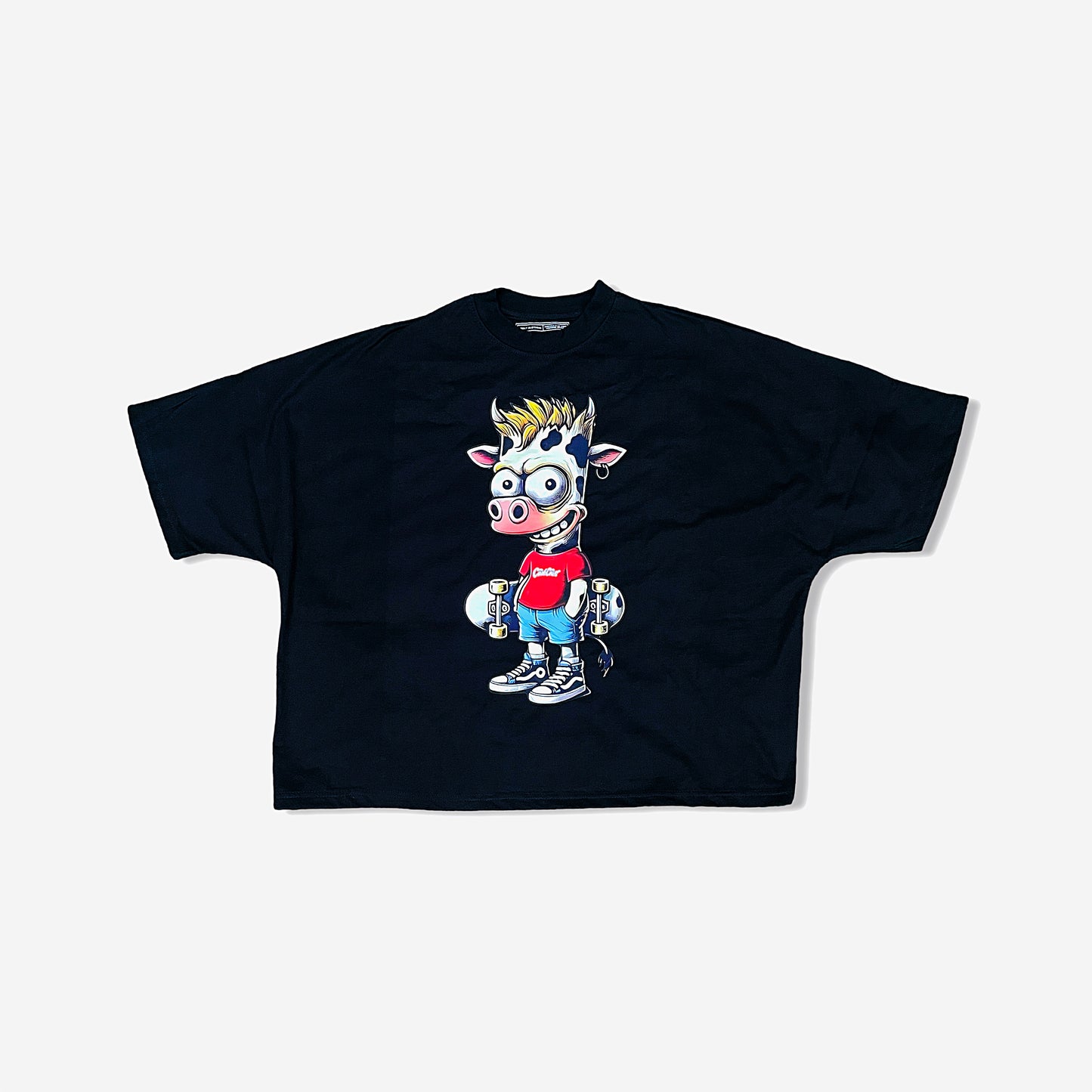 Dont Have A Cow Black Graphic Tee