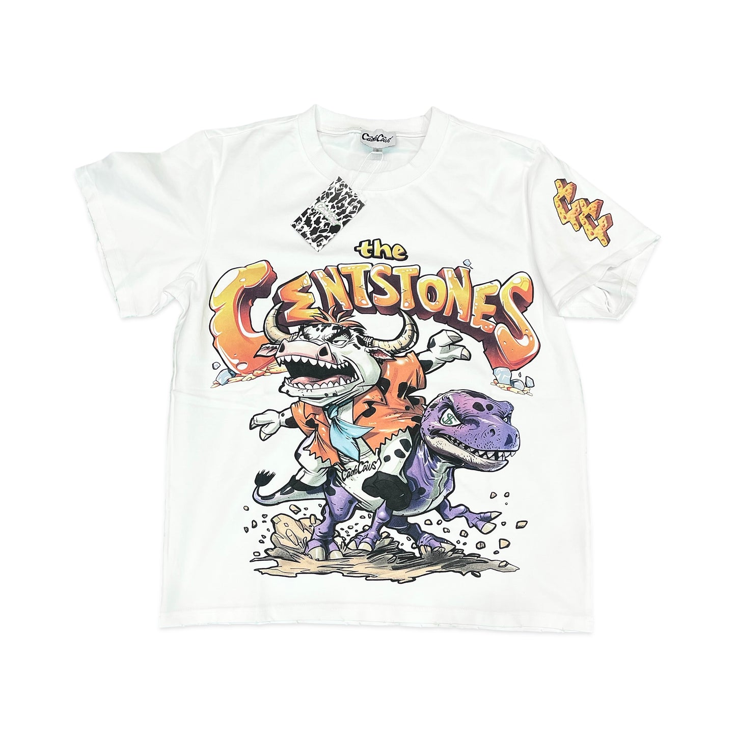 The Centstones Fred & Rex Cropped T-shirt