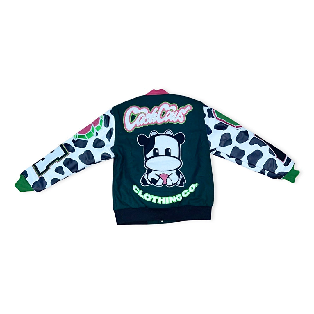 Cash Cow Clothes Varsity Jacket